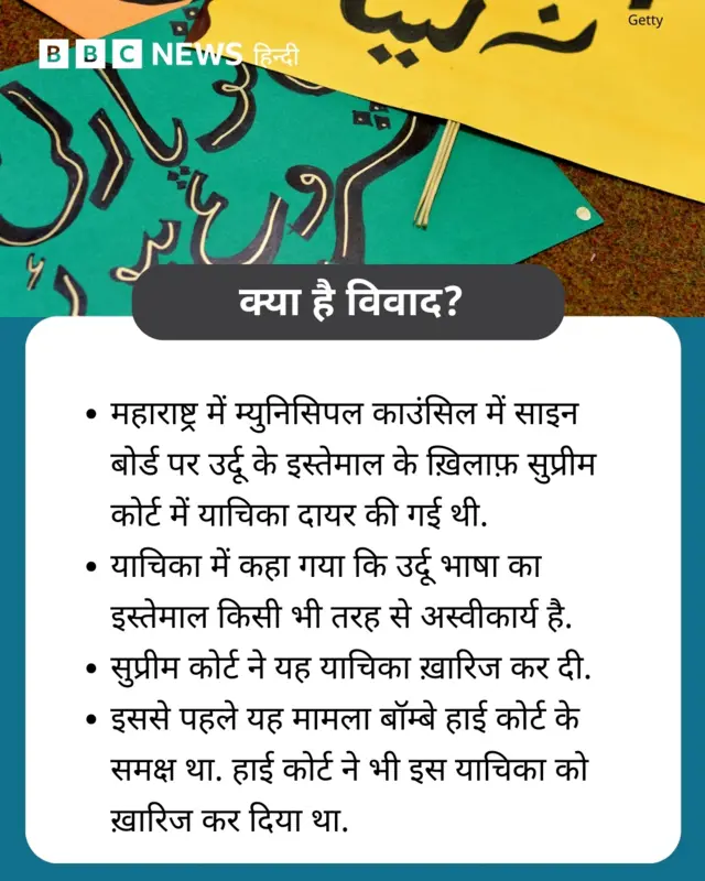 महाराष्ट्र में उर्दू को लेकर विवाद