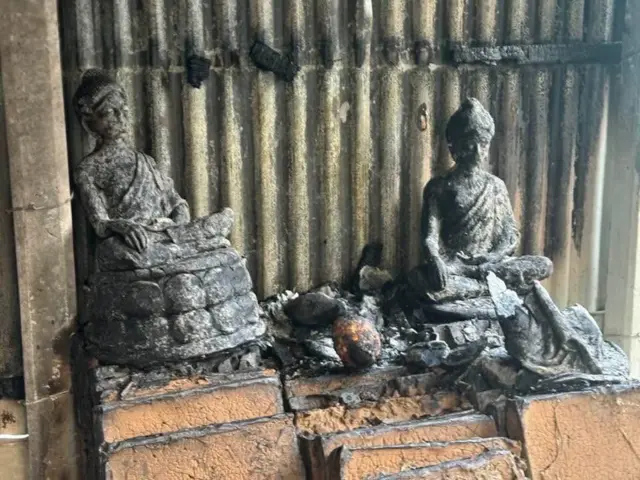 পোড়া ভাস্কর্য