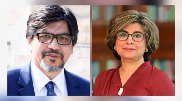 বাংলাদেশের পররাষ্ট্র সচিব মো. জসিম উদ্দিন এবং পাকিস্তানের পররাষ্ট্রসচিব আমনা বালুচ