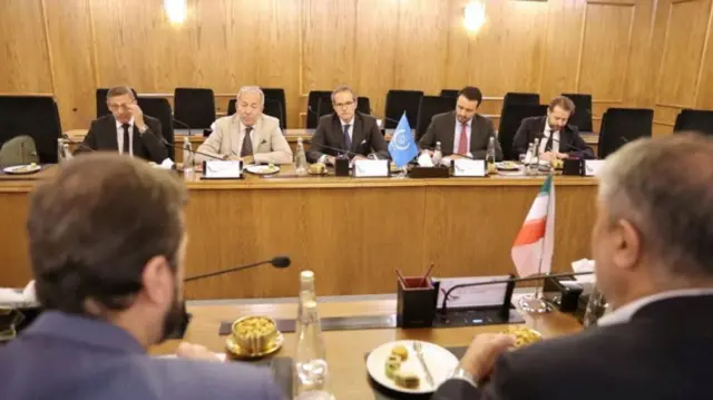دیدار مدیرکل آژانس و رئیس سازمان انرژی اتمی ایران در تهران