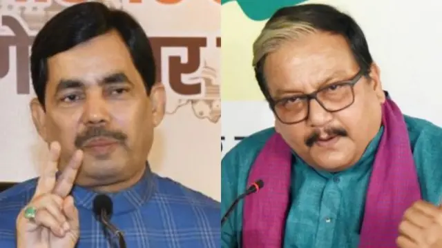 शाहनवाज हुसैन और मनोज झा