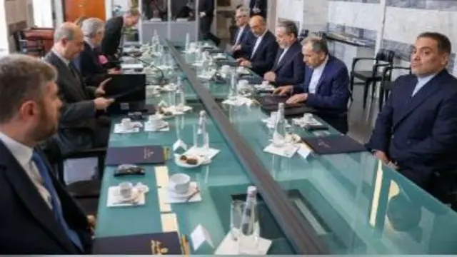 دیدار وزیر خارجه ایران با آنتونیو تایانی، وزیر خارجه ایتالیا