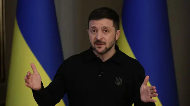 यूक्रेन के राष्ट्रपति वोलोदिमीर ज़ेलेंस्की
