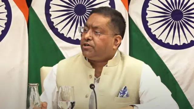 भारतीय विदेश मंत्रालय के प्रवक्ता रणधीर जयसवाल