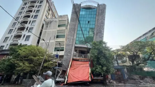 म्यांमार में भूकंप