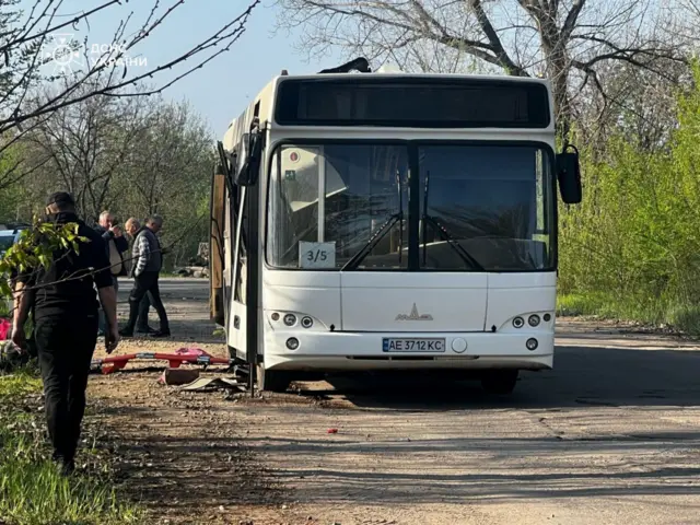 Место удара по Марганцу