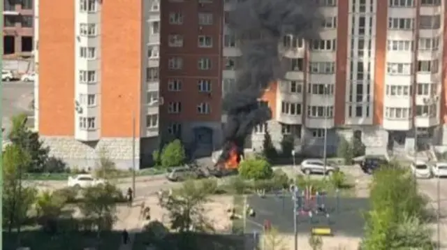 मास्को में कार बम हमला