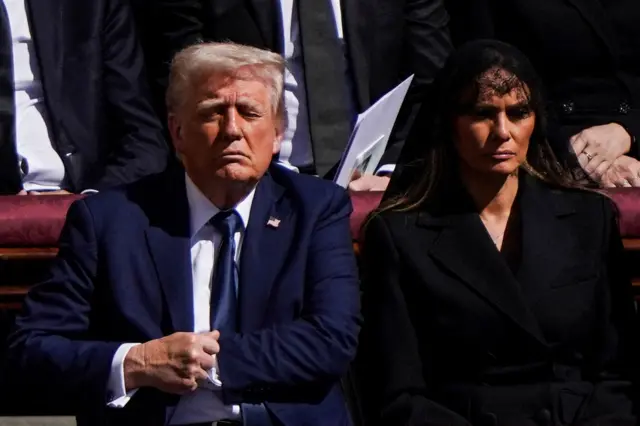 Дональд и Мелания Трамп