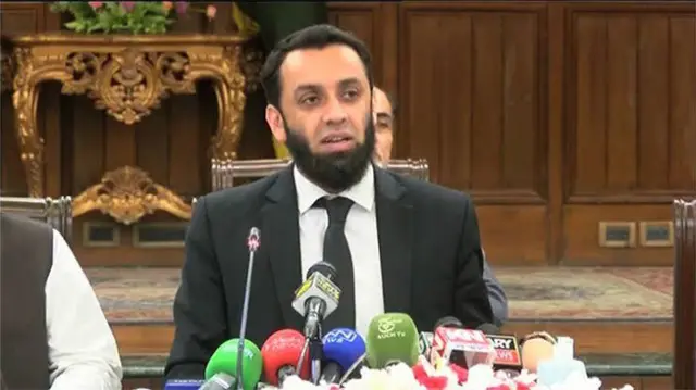 وفاقی وزیر اطلاعات و نشریات عطا اللہ تارڑ