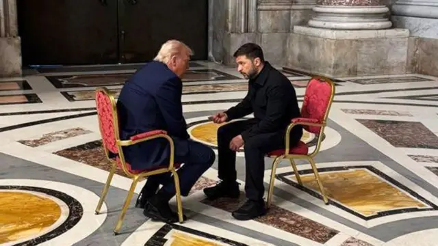 ትራምፕን ዘለንስክን