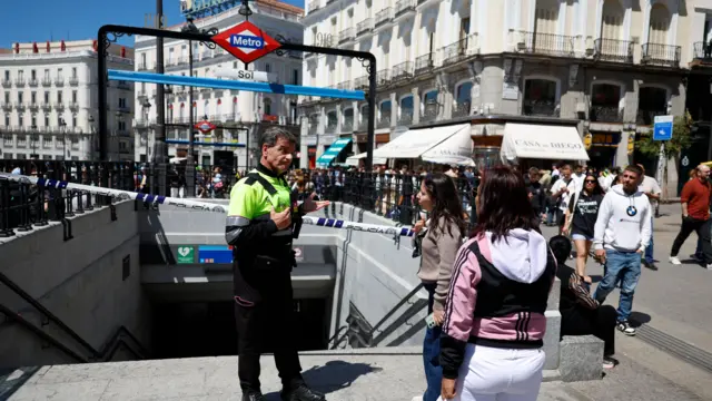 بسته شدن ایستگاه‌های مترو و قطار در اسپانیا