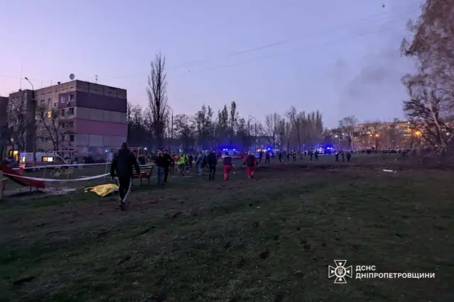 Спасательные работы в Кривом Роге