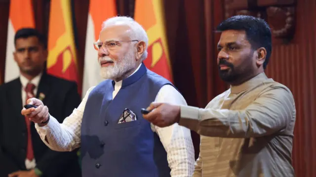 Opening Sampur project by Indian PM and SL President.