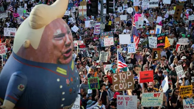 अमेरिका में विरोध प्रदर्शन