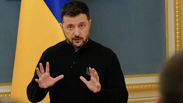 यूक्रेन के राष्ट्रपति वोलोदिमीर जेलेंस्की