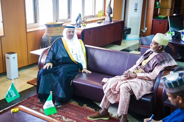 Jakadan Saudiyya da Yusuf Maitama Tuggar