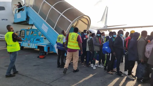 'Yan Najeriya daga Libya