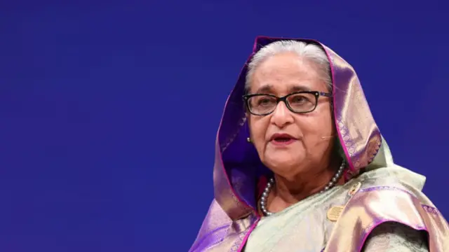 बांग्लादेश की पूर्व प्रधानमंत्री शेख़ हसीना