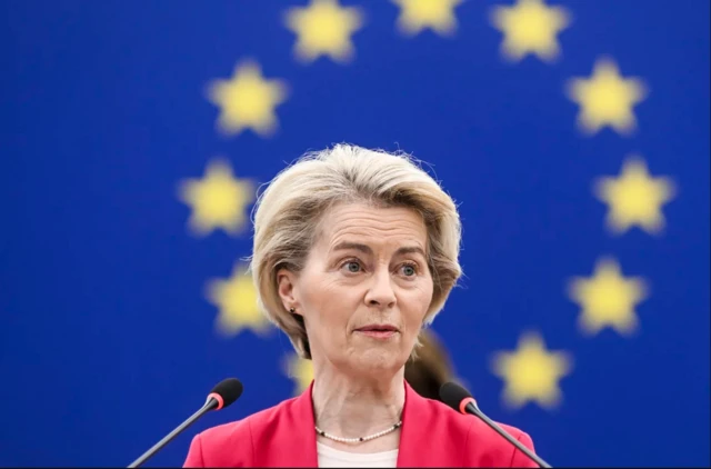Pirezidaantiin Komishinii Awurooppaa Ursulaa von der Leyen