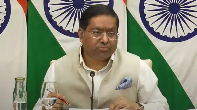 विदेश मंत्रालय के प्रवक्ता रणधीर जायसवाल