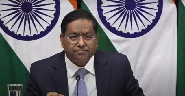 ভারতের পররাষ্ট্র মন্ত্রণালয়ের মুখপাত্র রণধীর জয়সওয়াল (ফাইল ছবি)