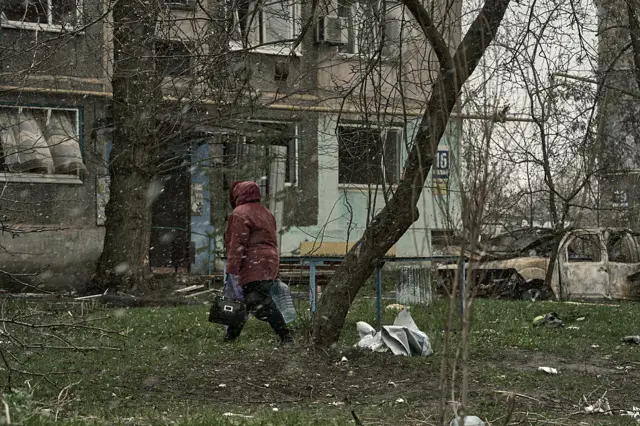 На улицах Покровска