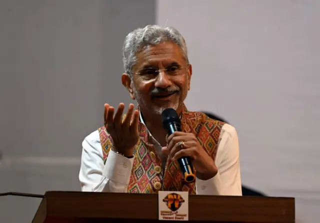 ਭਾਰਤੀ ਵਿਦੇਸ਼ ਮੰਤਰੀ ਐੱਸ ਜੈਸ਼ੰਕਰ