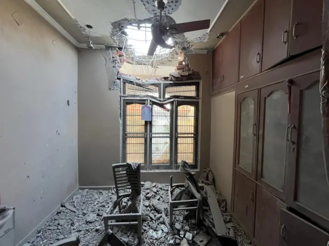 ਧਮਾਕੇ ਕਾਰਨ ਉਡਦੀ ਘਰ ਦੀ ਛੱਤ