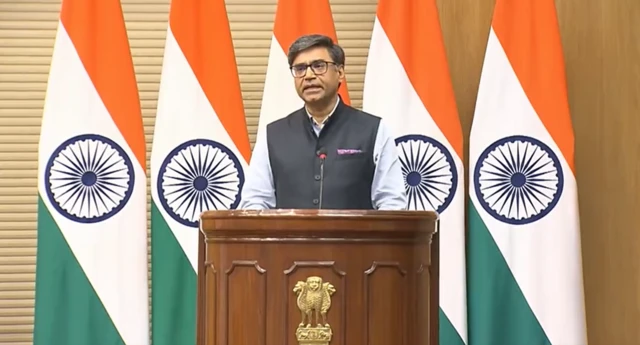 ਭਾਰਤੀ ਵਿਦੇਸ਼ ਮੰਤਰਾਲੇ ਦੇ ਸਕੱਤਰ ਵਿਕਰਮ ਮਿਸਰੀ