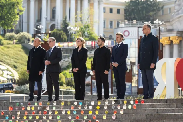 Зеленский и западные лидеры