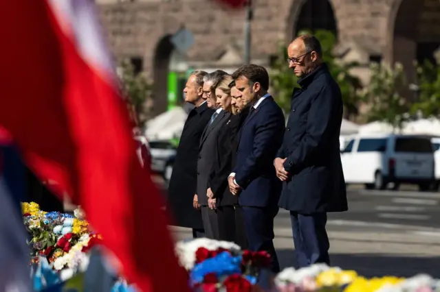 Зеленский и западные лидеры