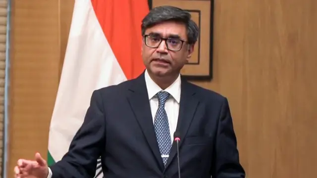भारत के विदेश सचिव विक्रम मिसरी