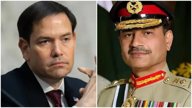 عاصم منیر، مارکو روبیو