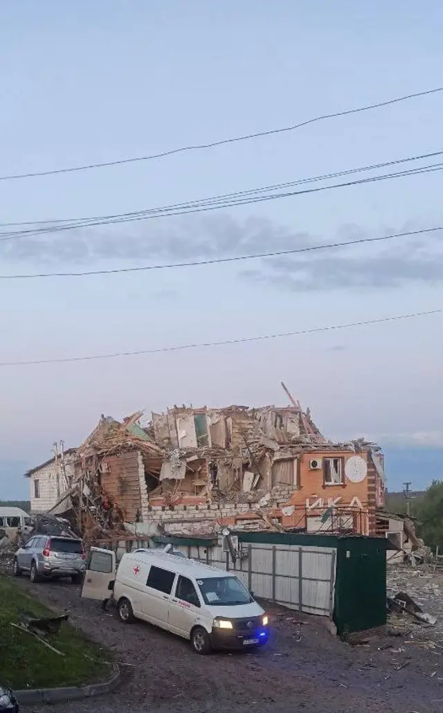 Разрушенное здание