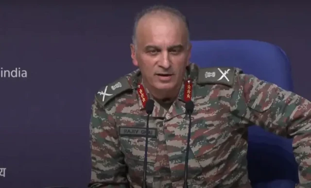 انڈیا کے ڈائریکٹر جنرل ملٹری آپریشنز لیفٹیننٹ جنرل راجیو گھائی