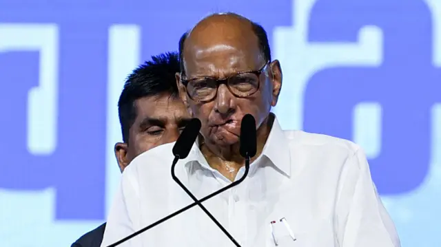 एनसीपी (एसपी) के अध्यक्ष शरद पवार