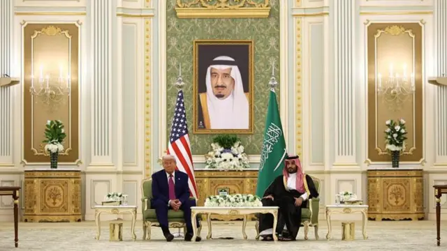 محمد بن سلمان و دونالد ترامپ