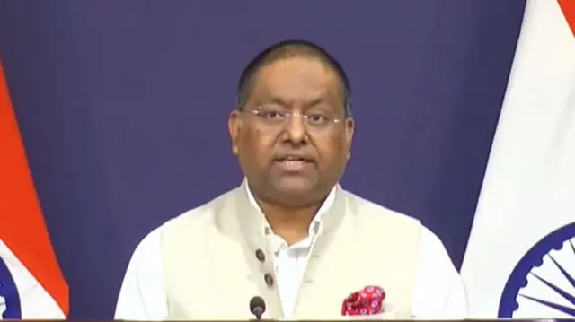 भारतीय विदेश मंत्रालय के प्रवक्ता रणधीर जायसवाल