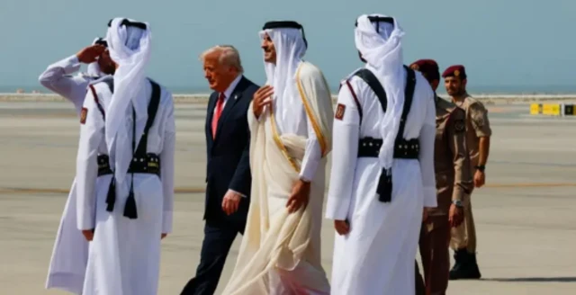 امیر قطر، ٹرمپ