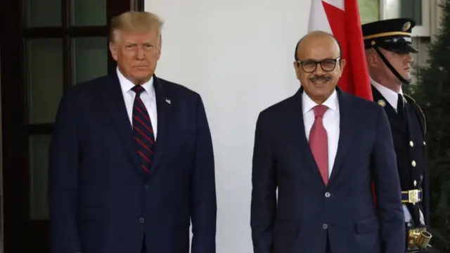 زار وزير خارجية البحرين البيت الأبيض عام 2020 لتوقيع الاتفاقيات