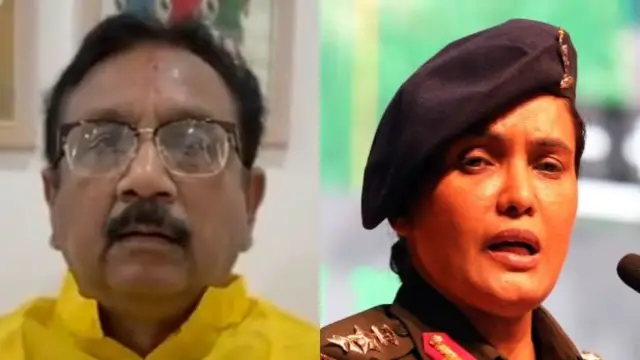 विजय शाह और कर्नल सोफ़िया क़ुरैशी
