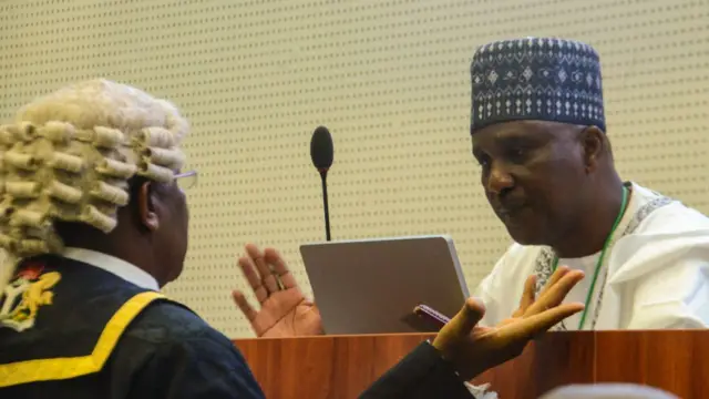 Onyeisi ụlọomeiwu nta Tajudeen Abbas