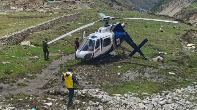 दुर्घटनाग्रस्त हेलीकॉप्टर