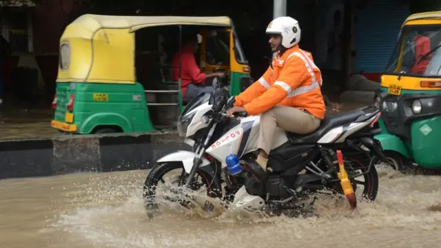 बेंगलुरु में जलभराव