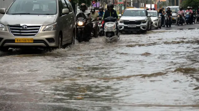 बेंगलुरु में जलभराव