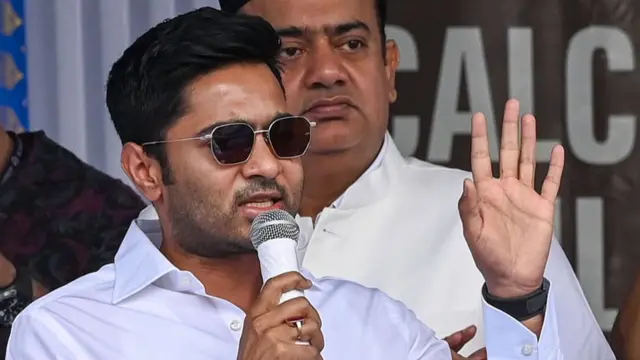 टीएमसी के राष्ट्रीय महासचिव और सांसद अभिषेक बनर्जी