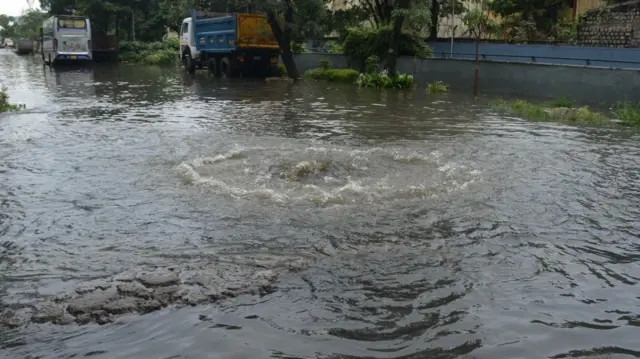 बेंगलुरु में जलभराव