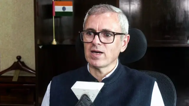 जम्मू-कश्मीर मुख्यमंत्री उमर अब्दुल्लाह