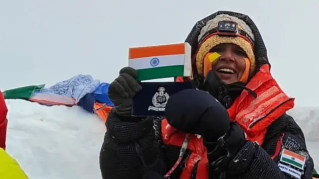 सीआईएसएफ़ की महिला सब-इंस्पेक्टर गीता समोटा