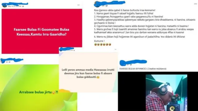Ergaawwan namoonni miidiyaa irratti waliitti barreessan keessaa